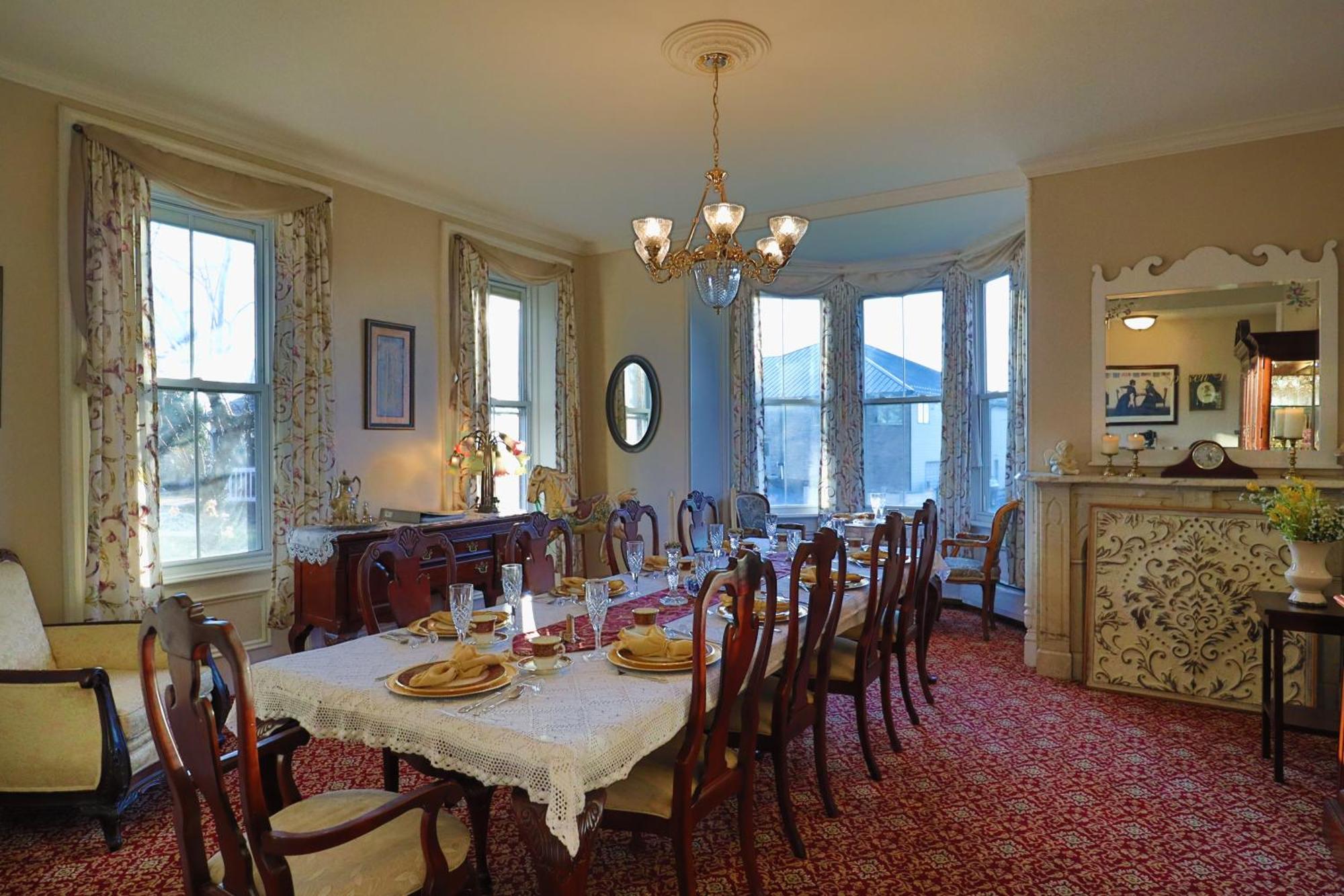 Cloran Mansion Bed & Breakfast Galena Eksteriør billede